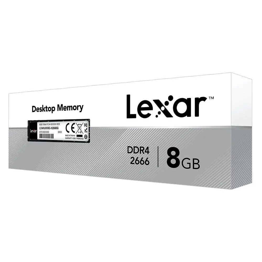 RAM DDR4 LEXAR 8GB 2666 MHZ